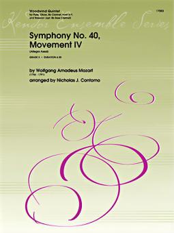 Symphony No. 40, Movement IV Standard