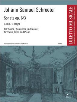 Sonata G-Dur op. 6/3 