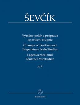 Changes of Position and Preparatory Scale Studies op. 8 