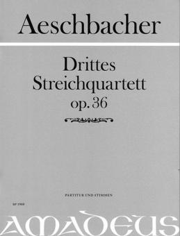3° quartetto per archi in do minore op. 36 