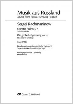 Ganznächtliche Vigil op. 37 - Nr. 7 und 12 