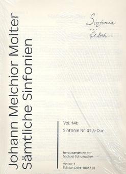 Sinfonie Nr. 41 A-Dur MWV VII 41 