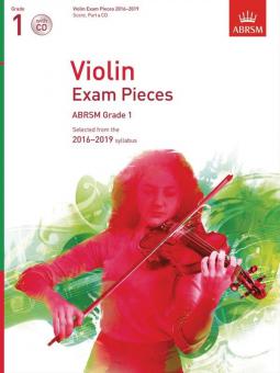 ABRSM: Violin Exam Pieces 2016 - 2019 - Grade 1 