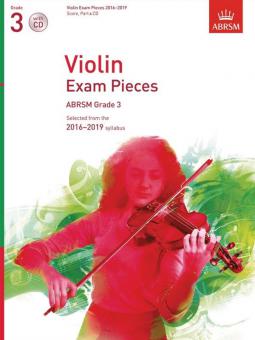 ABRSM: Violin Exam Pieces 2016 - 2019 - Grade 3 