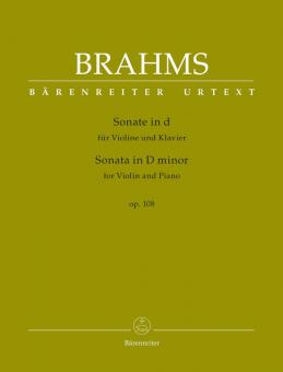 Sonata per violino e pianoforte in re minore op. 108 Standard