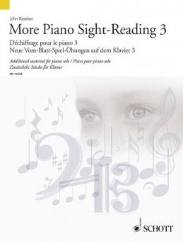 More Piano Sight-Reading 3 Standard