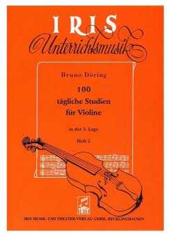 100 tägliche Studien für Violine Heft 2 