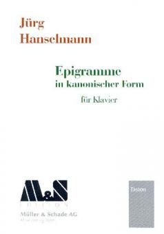 Epigramme in kanonischer Form 