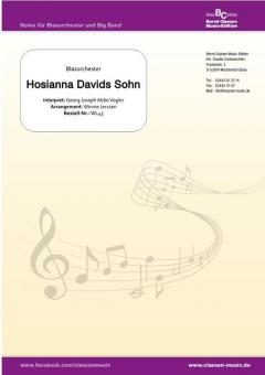 Hosianna, Davids Sohn 