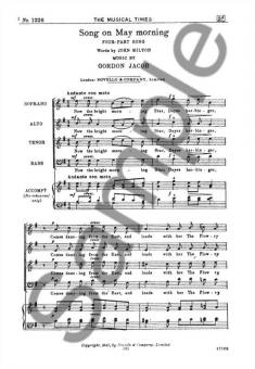 Song On May Morning 