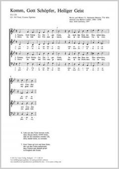Komm, Gott Schöpfer, Heiliger Geist Standard
