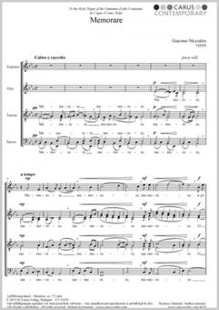Memorare Standard