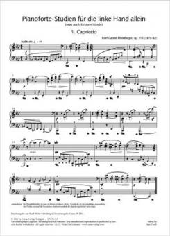 Pianoforte-Studien für die linke Hand allein 