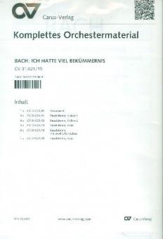 Ich hatte viel Bekümmernis (1. Fassung) Download