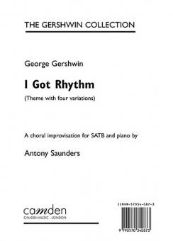 I Got Rhythm 