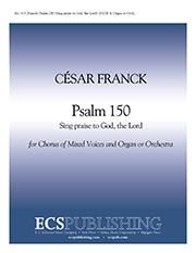 Psalm 150: Sing Praise To God 
