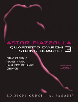 Astor Piazzolla for String Quartet Vol. 3 