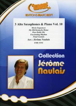 3 Alto Saxophones & Piano Vol. 10 Download