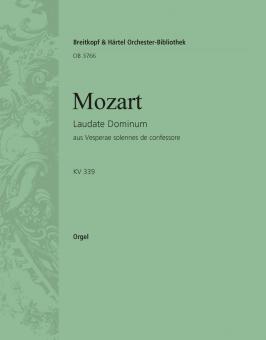 Laudate Dominum aus Vesperae solennes de Confessore KV 339 
