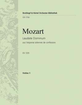 Laudate Dominum aus Vesperae solennes de Confessore KV 339 