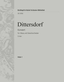 Konzert in G-Dur für Oboe und Streichorchester 