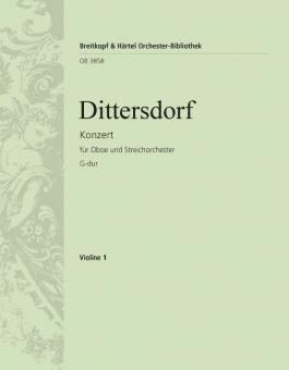 Konzert in G-Dur für Oboe und Streichorchester 