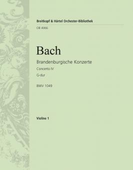 Brandenburgisches Konzert Nr. 4 in G-Dur BWV 1049 