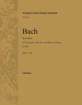Konzert in g-moll BWV 1058 