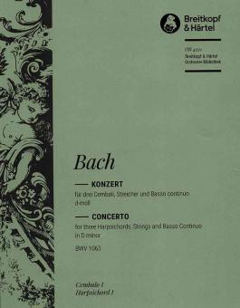 Konzert in d-Moll BWV 1063 