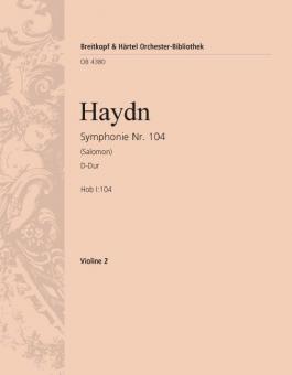 Symphonie Nr. 104 D-Dur Hob I:104 