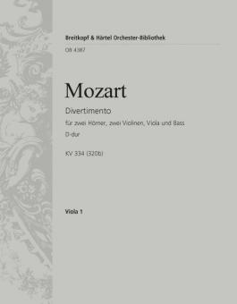 Divertimento D-Dur KV 334 