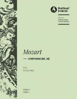 Symphonie D-Dur KV 202 