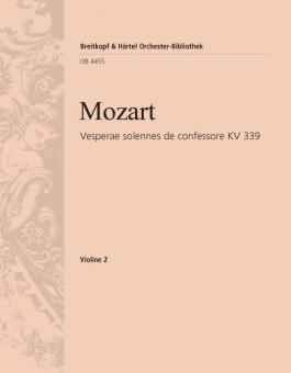 Vesperae solennes de confessore C-Dur KV 339 