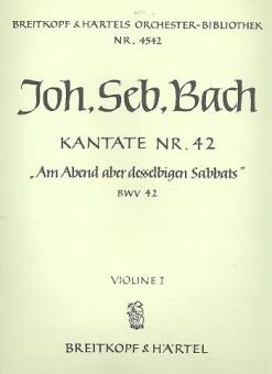 Am Abend aber desselbigen Sabbats 