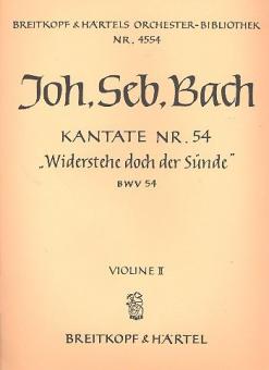 Widerstehe doch der Sünde 