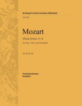 Missa brevis in d-moll KV 65 
