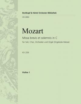 Missa brevis et solemnis in C KV 259 