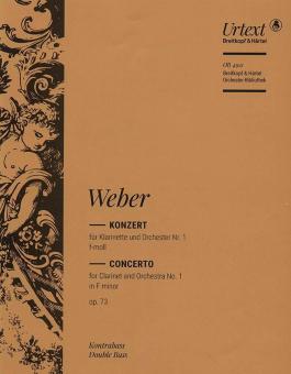 Konzert für Klarinette und Orchester Nr. 1 f-moll op. 73 