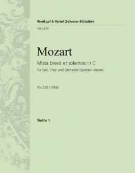 Missa brevis C-Dur KV 220 
