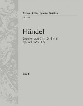 Orgelkonzert Nr. 10 d-moll op. 7/4 HWV 309 