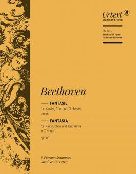 Fantasia in C minor op. 80 for piano, choir and orchestra 
