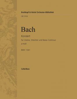 Konzert in a-Moll BWV 1041 