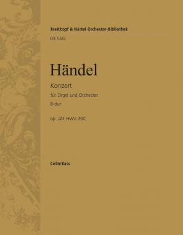 Orgelkonzert Nr. 2 B-Dur op. 4/2 HWV 290 