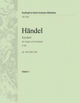 Orgelkonzert Nr. 4 F-Dur op. 4/4 HWV 292 