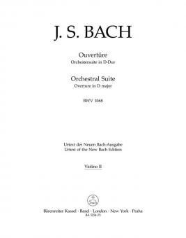 Ouvertüre in D-Dur BWV 1068 