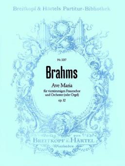 Ave Maria op. 12 