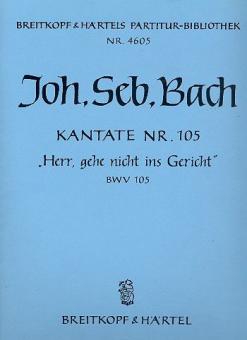 Herr, gehe nicht ins Gericht mit deinem Knecht 