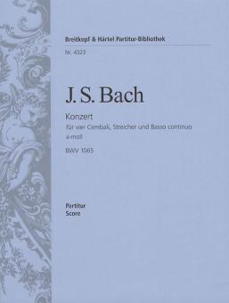 Konzert in a-moll BWV 1065 