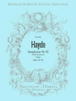 Symphonie Nr. 92 G-Dur Hob I:92 