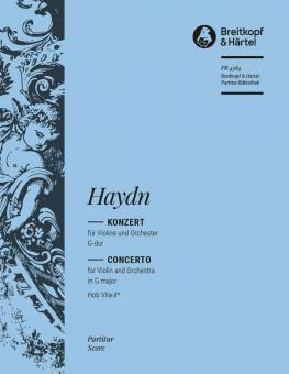 Violinkonzert G-Dur Hob VIIa:4 